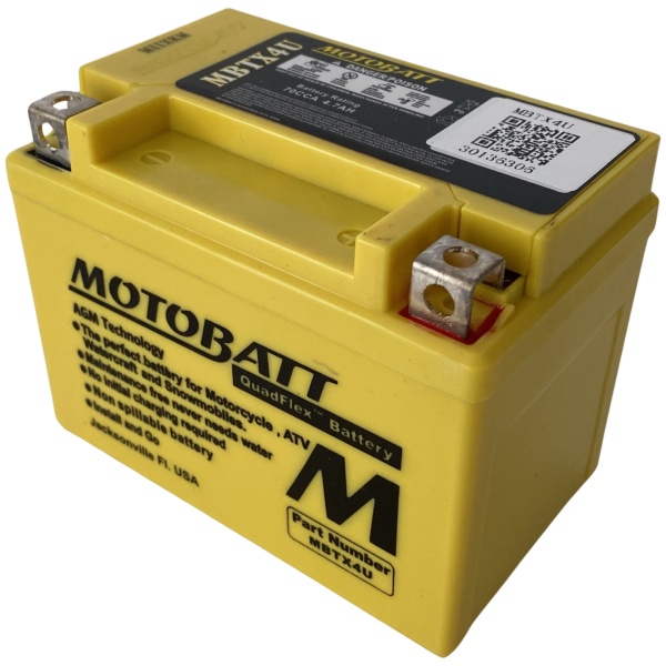 Baterie Moto Motobatt 4,7Ah 70A 12V MBTX4U